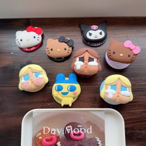 Creative Cute 3D Silicone Tear Baby KT Magnetic Absorption Phone Stand Desktop Airbag Lazy Bracket Apple Compatible