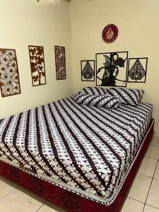 Sprei Motif Batik Bahan Katun Deprese t20 Adem Tidak Luntur