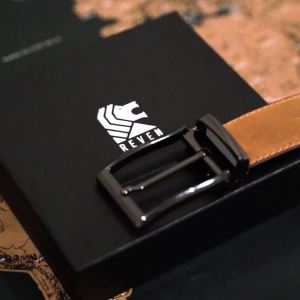 Ikat Pinggang Pria Kulit Asli REVEN SAYEKTI BELT Gesper Sabuk Cowok Mewah Formal Kerja Kantor Elegan