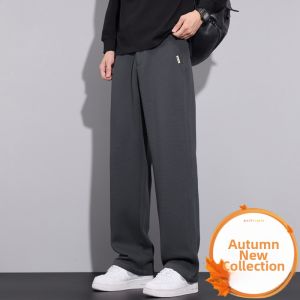 TUCANO | Summer Lightweight Loose Fit Straight Cut Drapey Waffle Textured Pants