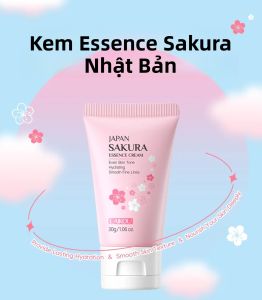Kem Dưỡng Da Mặt LAIKOU Sakura 30g Dưỡng Ẩm Nuôi Dưỡng Làm Đẹp Da Mặt Dành Cho Nữ Đều Màu Da