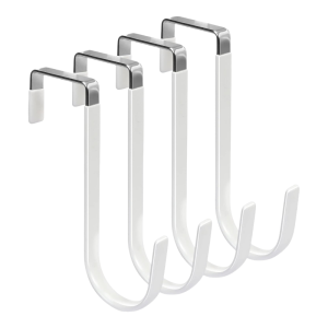 1/4/10 PCs Hooks for Door Hanging Metal Hooks Non-Porous Storage Bag Hooks for Bathroom Living Room Kitchen Clothes