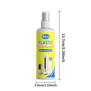 100ML Plastic Yellowing Remover Spray - Universal Restoration Whitening Effect Easy Use Safe for AC Units Long-lasting
