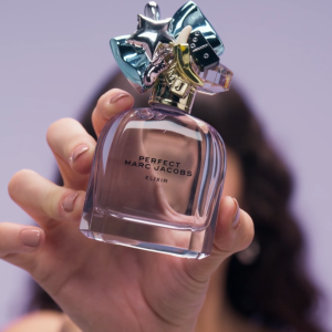 Marc Jacobs Perfect Elixir Eau de Parfum 100ml - Purple Rhubarb Golden Amber Woods Vanila | Ambery Perfume | Fragrance for Women