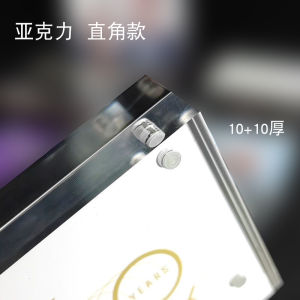 Acrylic Magnetic Suction Photo Frame Photo and Pictures Printing with Photo Development Made 3 4 5 6 8 Inch Polaroid