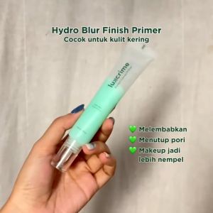 LUXCRIME Perfect Canvas Primer 30g | Mengecilkan Pori & Melembabkan Kulit | Makeup Gripping | Radiance Boosting