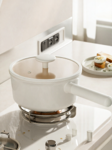 Jeetee | Infant Multi-use Non-stick Flat-bottomed Ceramic Milk Pot