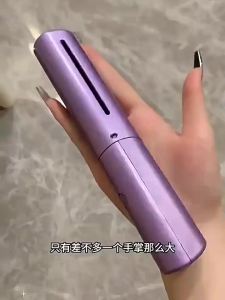 จัดส่งจากจีน [2025] ไดร์เป่าผมและเครื่องม้วนผมชาร์จไร้สาย อุปกรณ์มหัศจรรย์พกพา ชาร์จไอออนลบ ไดร์เป่าผมพกพาไม่ทำลายเส้นผม 3.8