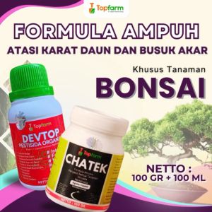 Pestisida Topfarm dan Obat Penyubur Tanaman Bonsai