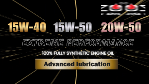Shenzo 20W50 Fully Synthetic Original Racing Engine Oil/Minyak Hitam 4 Liter/High Mileage Vehicles/Mileage 10000km/Engine Oil Additive