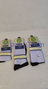 KAOS KAKI SEKOLAH ANTI BACTERIA PUTIH HITAM / HITAM PRAMUKA TEBAL ~ KAUS BETIS ANAK SD SMP SMA SPANDEK IMPOR