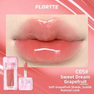 FLORTTE | Nude Shimmer Lip Gloss