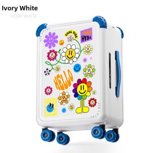 Dopamine Graffiti Personalized DIY Travel Luggage 20 Inches