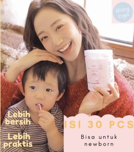 Baby Oral Cleaner Tooth & Gum Pembersih Mulut Lidah dan Gigi Bayi 30 pcs (Bisa untuk Newborn)