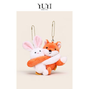 YUYI Original Monkey Doll Partner Hug Bag Charm Best Friend Girlfriend Couple Set Fashionable Bag Accessories Spring 2025