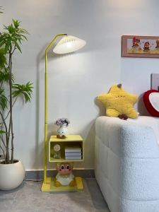 RUIDEDAN | Creative Smart Cartoon Bedside Table with Lamp
