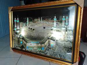 HiAsan dinding Kabah lampu mewah pajangan ruang tamu dekorasi rumah