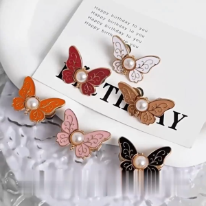 BF-C1335 Kancing Pengecil Celana Jeans Simple Bebas Jahit Adjustable Karakter Lucu Fashion Wanita