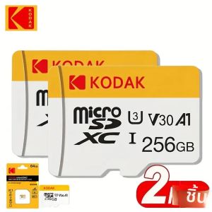 2 ชิ้นการ์ดหน่วยความจำความเร็วสูงโคดัก 32GB/64GB/128GB/256GB การ์ดไมโคร SD TF แฟลชการ์ดสำหรับสมาร์ทโฟนพีซี