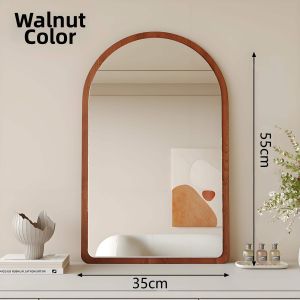 MU FENG ZHI NAN | Vintage Wall Mounted Mirror Arch Shaped