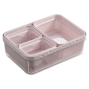 SENGAOPAI | Food-grade Double-layer Drain Basket Large