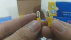 Đầu cos đực cái MPV FRV cao cấp KST 25 cặp cốt âm dương ghim tròn cosse đầu đạn bấm nối dây điện bằng đồng