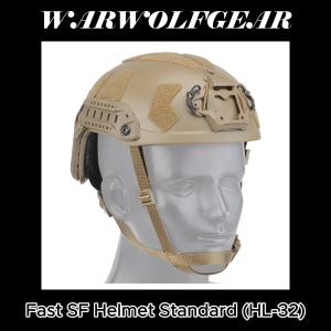 Outdoor sports toys competitive games Gear Fast SF Helmet Standard (HL-32) WARWOLFGEAR