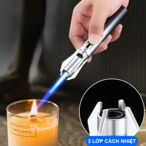 (SHOP BÁN SỈ) Bật Lửa Khè Honest Kiêm Búa Thoát Hiểm Kim Loại Fullbox - Xài Gas