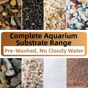Yee | No-Wash Aquarium Landscaping Sand South American Brown Volcanic Rocks