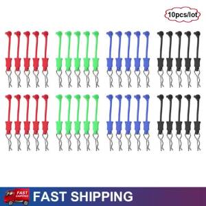 ONEVAN | 10 Chiếc RC Xe Bánh Xích Xe Loại R Thân Kẹp 1/7 1/8 Tương Thích Với TRAXXAS ARRMA Nâng Cấp Phần Cao Su Phụ Kiện Thay Thế Cho Ô Tô