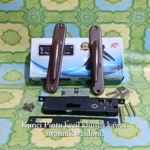 Kunci Pintu kecil Khusus Kawat Nyamuk Weldom