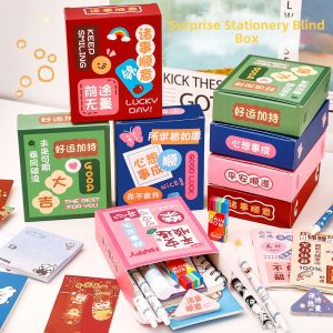 Childrens Stationery Surprise Box Prize Gift Motivational Package