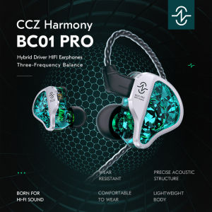 CCZ BC01 PRO DD&BA Hybrid Wired Headphones: A Game-Changer for Musicians & Gamers