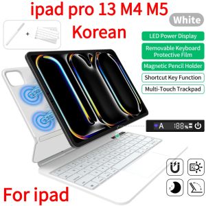 DANYCASE | Magic Keyboard for iPad Pro 11 13 M5 Case for iPad Air 11 13 Inch M4 2026 M3 M2 Smart Case for iPad 10th Gen 11th Gen A16 Air