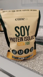 enen plus+ (เอนเน่ พลัส )!!! ฟรี ช้อนสกูปทุกซอง !!! Soy Protein Isolate Plus+  โปรตีนถั่วเหลือง ผสม พรีไบโอติกส์ ไฟเบอร์