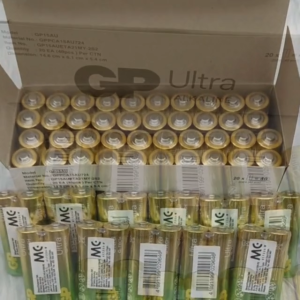 Bateri GP Ultra Alkaline AA & AAA | GP Ultra Alkaline Battery [2Pcs] - Long Lasting & Leak Resistant