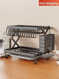 evesigar | Multifunctional Kitchen Dish Rack