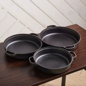 Non-stick Deeper Thickened Cast Iron Frying Pan