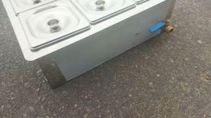 bộ thùng đá inox 304 kèm 6 khay nắp inox có 2 loại thùng 1 lớp và thùng 3 lớp