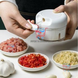 Terlaris [IMB] C313- Speedy Mini Chopper / Blender Tarik /  Pencacah Penghancur Gilingan Daging Bawang Bumbu Choper Chooper Modern