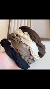 F4 Bando Korea Kepang Premium Korean Design Braided Sense Satin Wide-Brimmed Headband BKK003