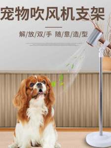 Pet Hairdryer Stand Dog Fixed Holder Floor Mounted Blow Water Machine Stand Cat Grooming Accessories Pet Care Products