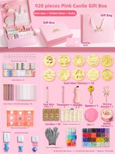 Creative Wax Seal Kit for Girls Children Toys