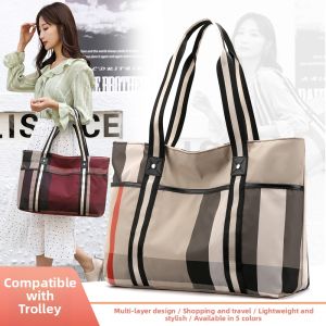 CHIBAO | Large Capacity Waterproof Nylon Oxford Tote Bag