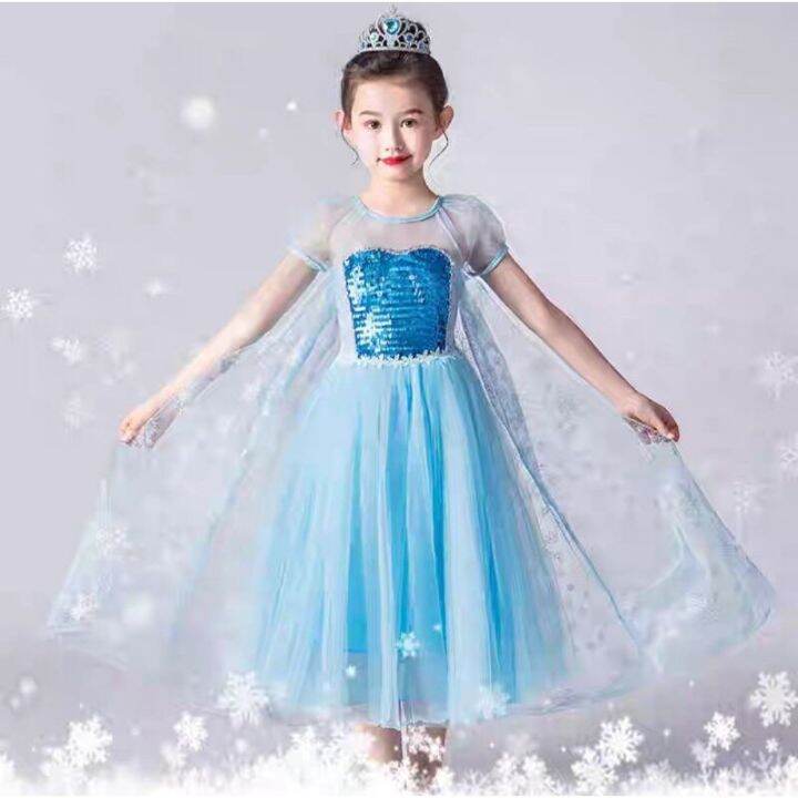 Elsa best sale dress lazada