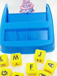 Matching Letter game set Words Puzzle challenge Early Learning and Interactive board game. Preschool Education for kid
