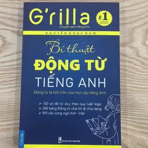 Sách - Bí thuật Động từ tiếng Anh GRILLA kèm App học miễn phí
