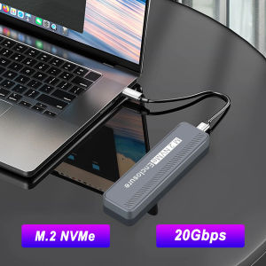 T.F.SKYWINDINTL | USB3.2 M.2 NVMe SSD Enclosure 20Gbps M.2 NVME SSD Case Type-C M2 PCIE SSD Enclosure adapter For M.2 NVME 2230 2242 2260 2280 SSD
