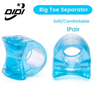 DIDI 1Pair Toe Seperator Separation Hallux Valgus Bunion Corrector Separate Overlapping Toes Pain Relief Foot Care