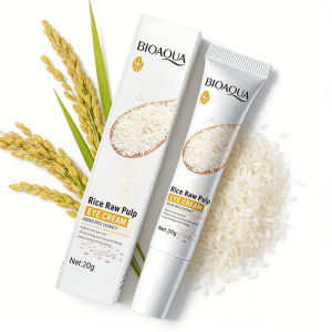 BIOAOUA Rice Whitening Eye Cream Moisturizing Reduce Dark Circles Lift Firm Brightening 20g